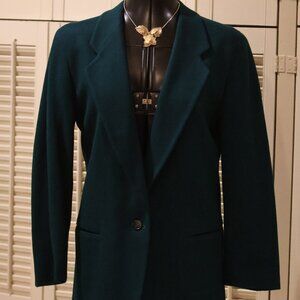 Vintage Green L.L. Bean Blazer Size 6P